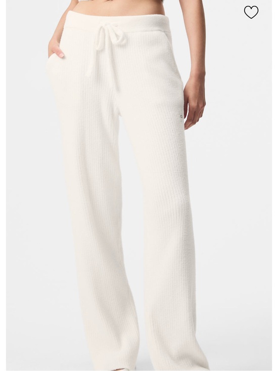 ALO Yoga Pants - Snuggle Up Sweater High-Wast Wide Leg Pants